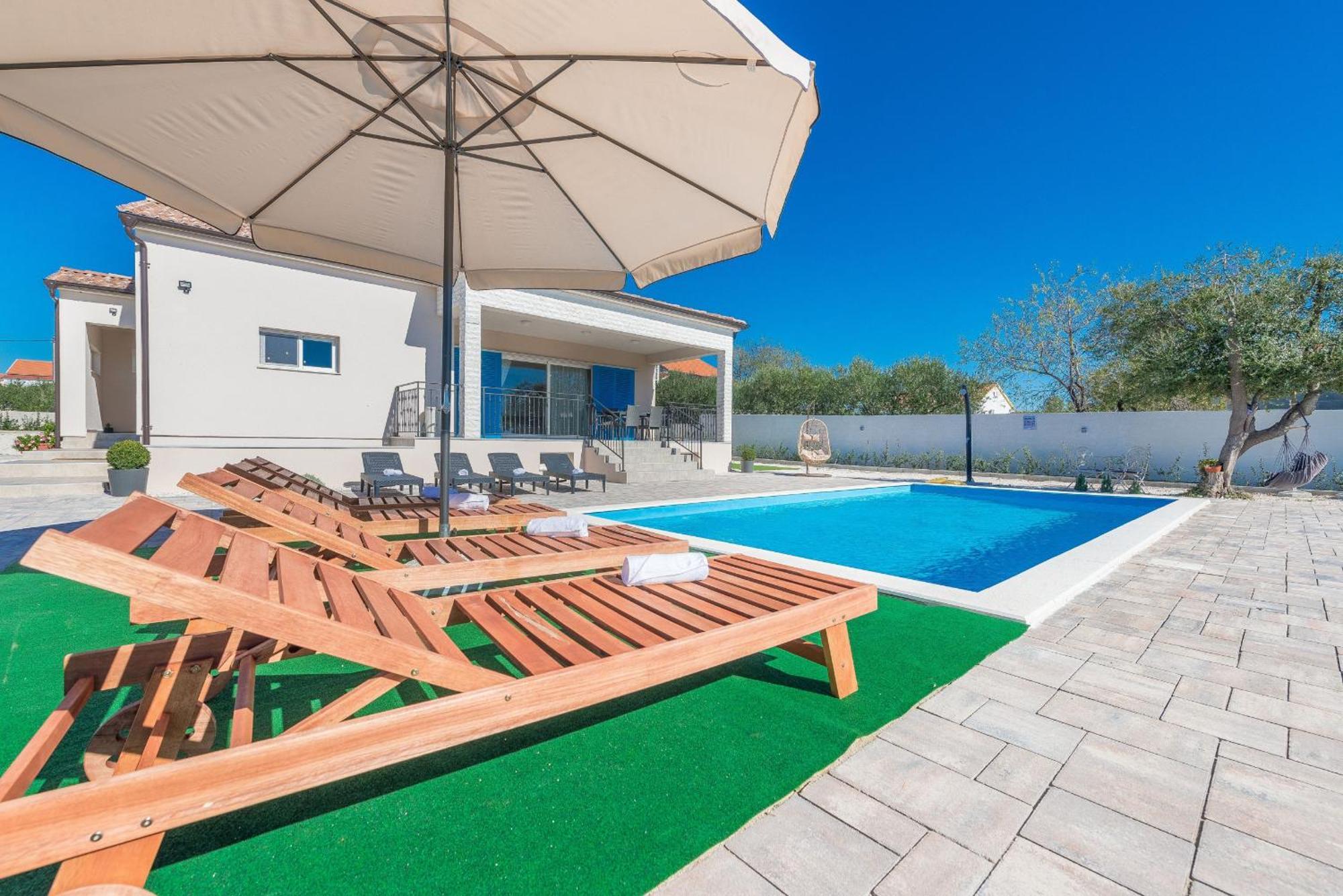 Villa Tara Zadarvillas Tinj ภายนอก รูปภาพ