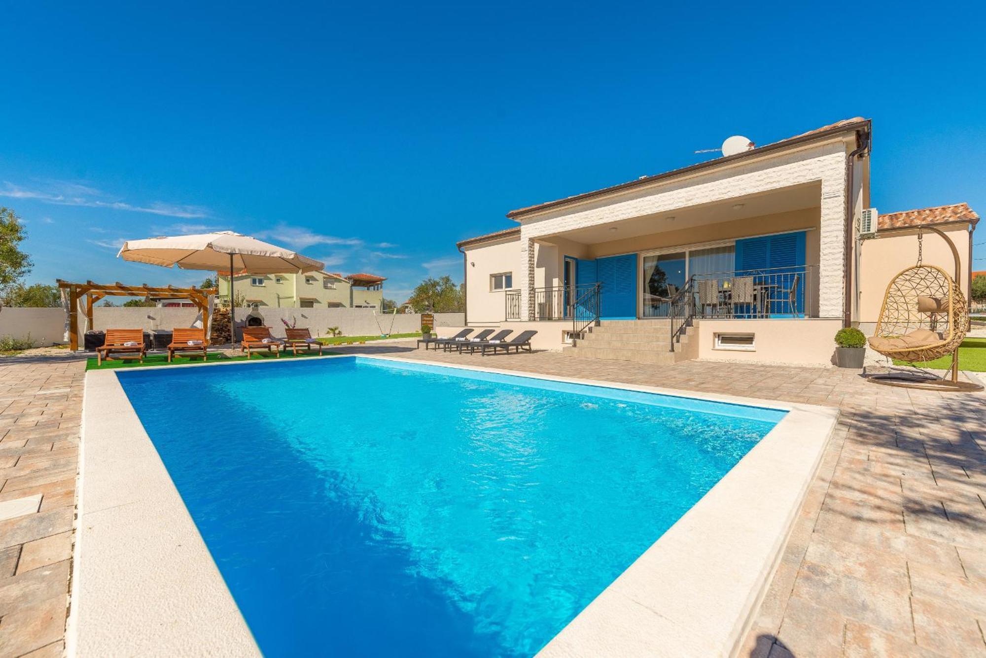 Villa Tara Zadarvillas Tinj ภายนอก รูปภาพ