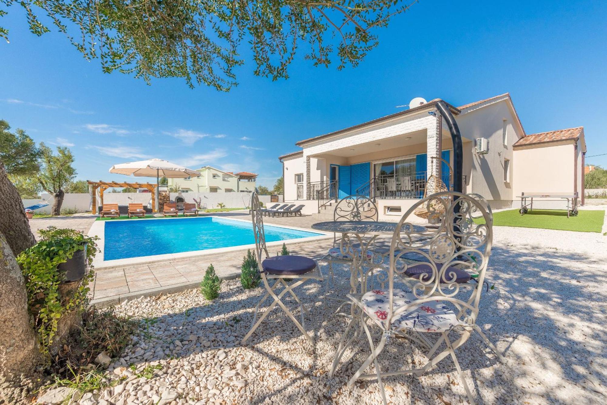 Villa Tara Zadarvillas Tinj ภายนอก รูปภาพ